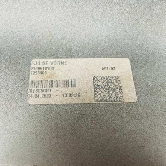 BMW 3 Series Gt Front Bumper F34 Se Genuine Black 51117293806 | 2013-2017 [au50]