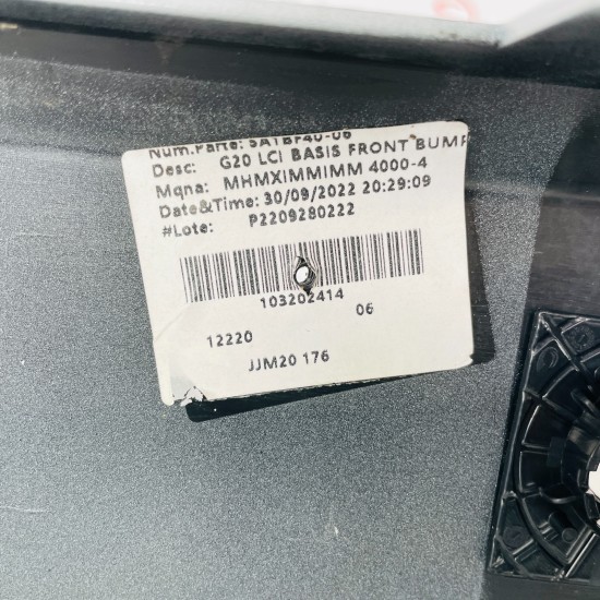 BMW 3 Series Front Bumper G20 G21 Se Lci Genuine 51115a1bf40 | 2022 – 2025 [au58