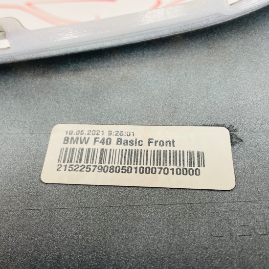 BMW 1 Series Front Bumper F40 Se Genuine White 51117459708 | 2019 - 2023 [as91]