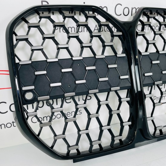 BMW 4 Series Front Grill Genuine G22 G23 G26 Black 2020 - 2025 [am40]