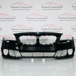 BMW 5 Series Front Bumper F10 F11 Se Genuine Black 51117331706 2014–2016 [au80]