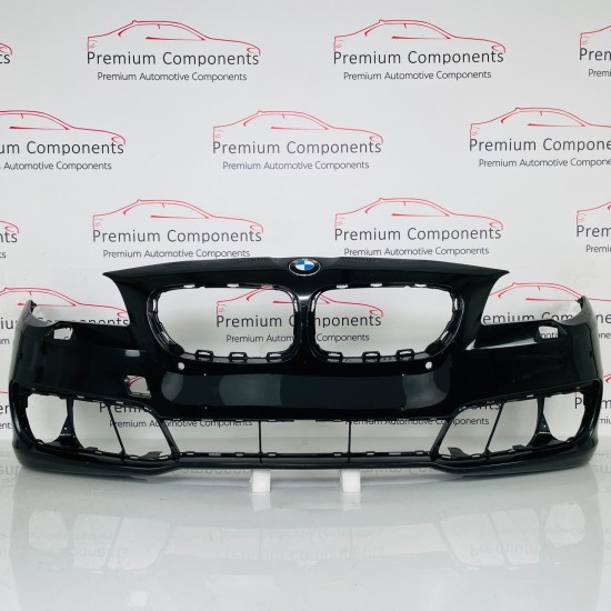 BMW 5 Series Front Bumper F10 F11 Se Genuine Black 51117331706 2014–2016 [au80]