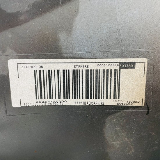 BMW 5 Series Front Bumper F10 F11 Se Genuine Black 51117331706 2014–2016 [au80]