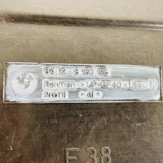 BMW 7 Series Sunroof Mechanism Panel Genuine E38 | 54128150125 [ai30]