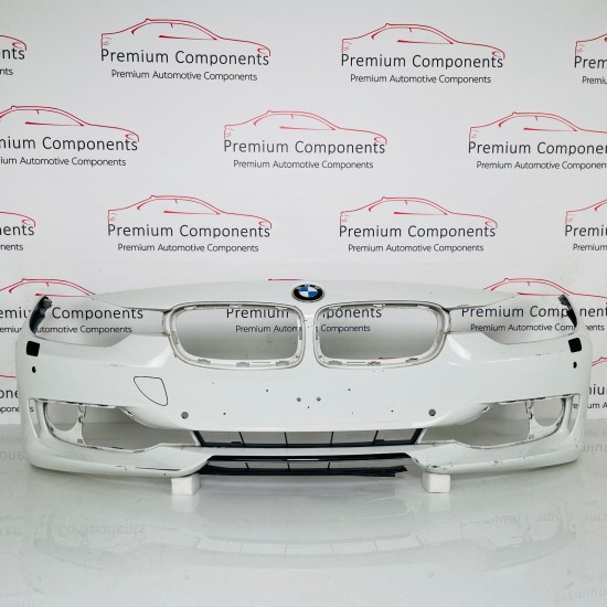 BMW 3 Series Front Bumper F30 F31 Se Sport Genuine White 51117263476 2012 – 2015
