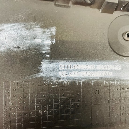 BMW X5 Front Bumper G05 M Sport Genuine Black 51118069207 | 2020 - 2024 [at24]