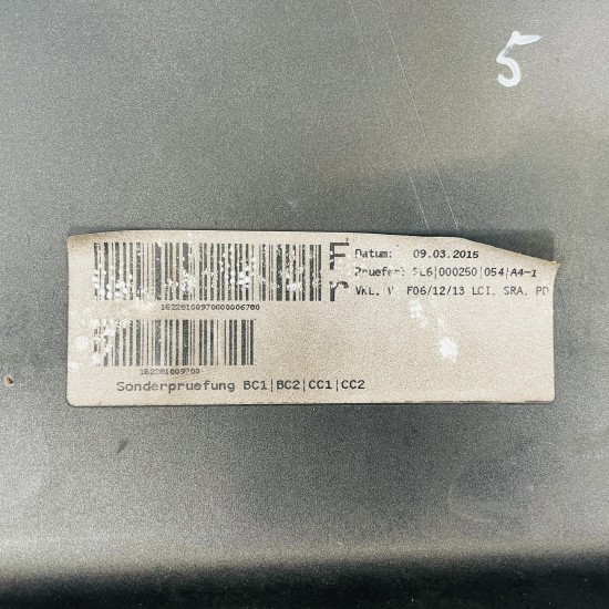 BMW 6 Series Front Bumper F06 F12 F13 Genuine Grey 7362681 | 2015-2018 [au135]