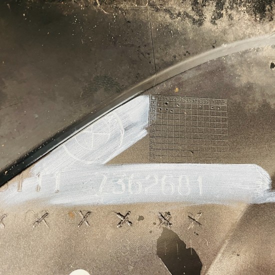 BMW 6 Series Front Bumper F06 F12 F13 Genuine Grey 7362681 | 2015-2018 [au135]