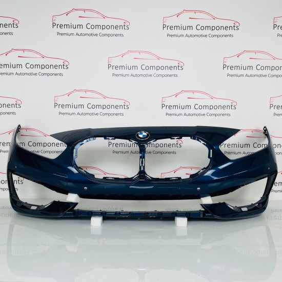BMW 1 Series Front Bumper Genuine Blue F40 Se With Pdc 2019 - 2023 [ao45]