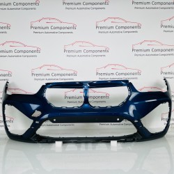 BMW X1 Front Bumper F48 Basic Se Lci Genuine Blue 51117954205 / 2019 - 2023
