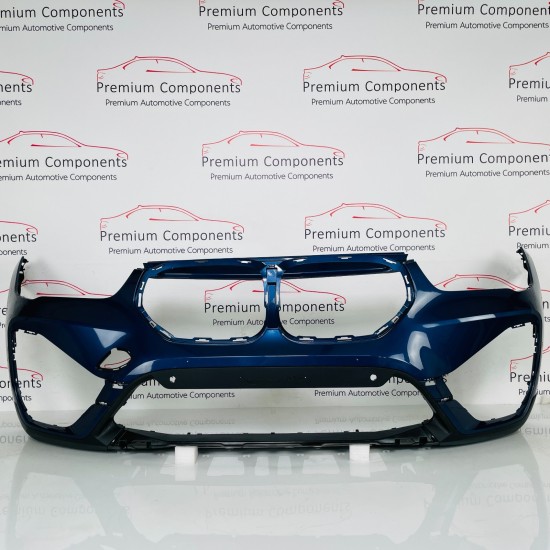 BMW X1 Front Bumper F48 Basic Se Lci Genuine Blue 51117954205 / 2019 - 2023