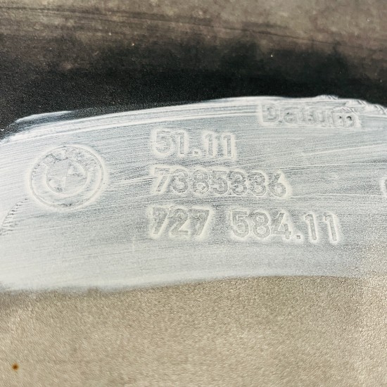 BMW 5 Series Front Bumper G30 G31 Se Genuine Silver 51117385336 2017-2020 [aw16]