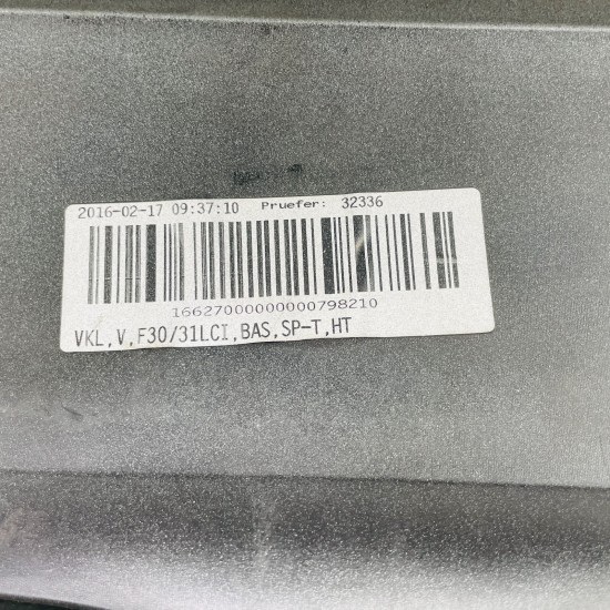 BMW 3 Series Front Bumper F30 F31 Se Lci Genuine 51117397622 | 2016-2019 [aw14]