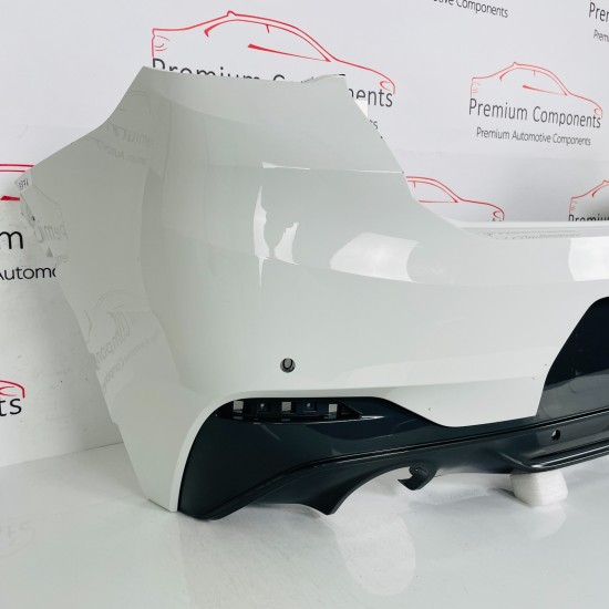 BMW X2 Rear Bumper M Sport F39 Genuine White With Diffuser 2017 - 2020 [ap74]