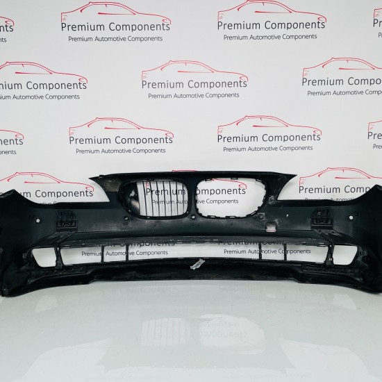 BMW 7 Series Front Bumper Skin Genuine Black F01 Se Pre Lci 2008 - 2013 [ak173]
