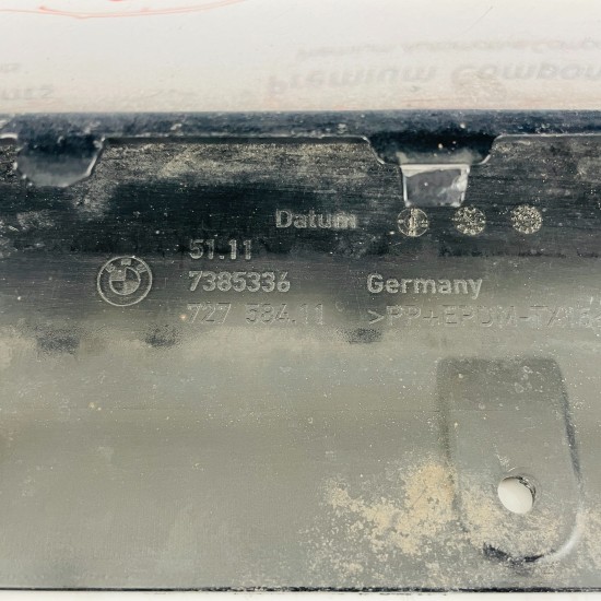 BMW 5 Series Front Bumper Skin Genuine Black G30 G31 Se 2017 - 2020 [aj161]