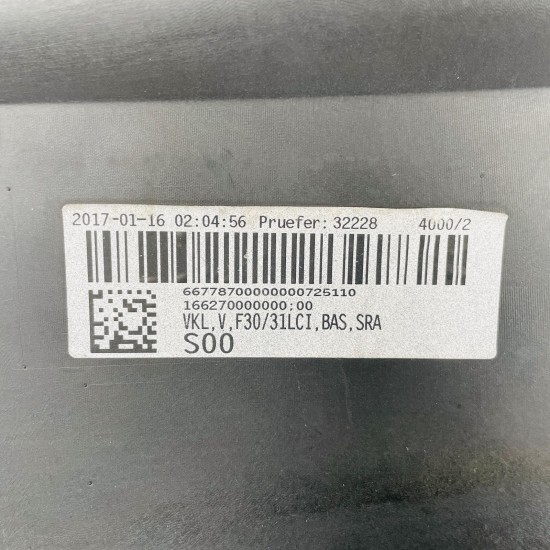 BMW 3 Series Front Bumper F30 F31 Se Lci Genuine 51117397622 | 2016-2019 [aw62]