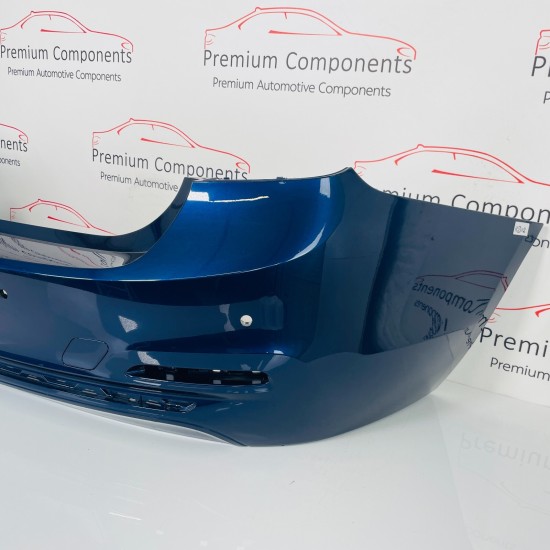 BMW 3 Series Rear Bumper Genuine Blue F30 Saloon Se 51127384459 2016–2019 [ad12]