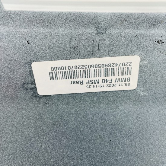 BMW 1 Series Rear Bumper F40 M Sport With Pdc Genuine White | 2019-2023 [ab28]