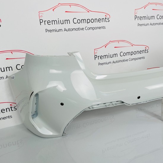 BMW 1 Series Rear Bumper F40 M Sport With Pdc Genuine White | 2019-2023 [ab28]