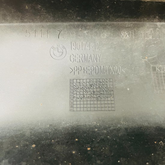 BMW 3 Series Gt Front Bumper F34 Se Genuine Black 51117293806 | 2013-2017 [Ba5]