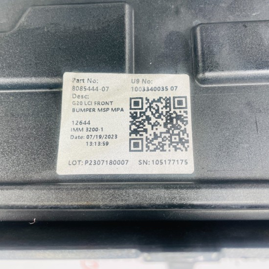 BMW 3 Series Front Bumper G20 G21 M Sport Lci Genuine 51118085444 | 2022 – 2025