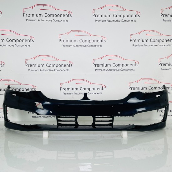 BMW 5 Series Front Bumper G30 G31 Se Genuine Blue 51117385336 2017 - 2020 [au65]