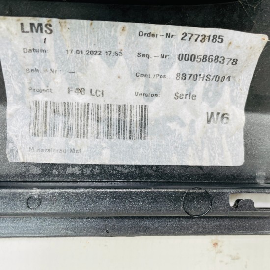 BMW X1 Front Bumper F48 Se Lci Genuine Grey With Pdc 51117954205 | 2019-2023