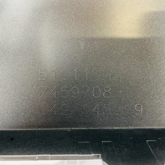 BMW 1 Series Front Bumper F40 Se Genuine Grey 51117459708 | 2019-2023 [Ba57]