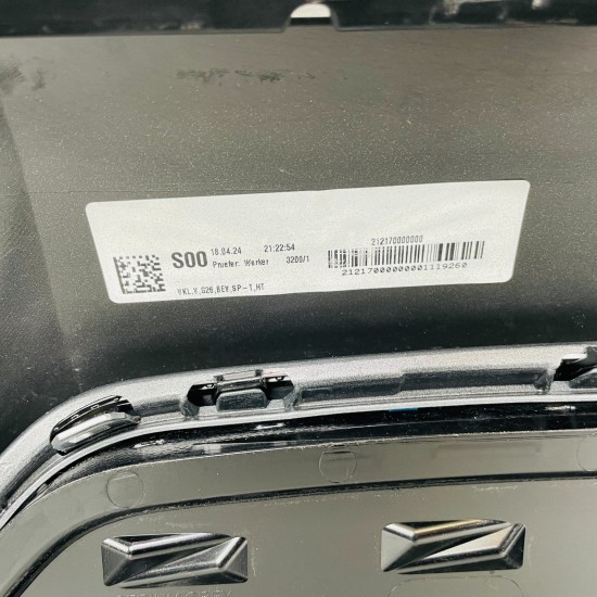 BMW I4 Front Bumper Gran Coupe G26 Genuine Grey 51118738585 | 2020-2024 [Ba86]