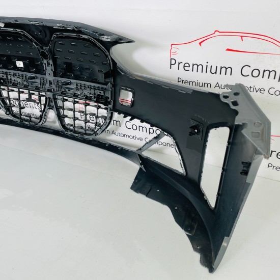 BMW I4 Front Bumper Gran Coupe G26 Genuine Grey 51118738585 | 2020-2024 [Ba86]