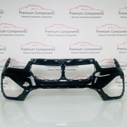 BMW X1 Front Bumper F48 Basic Se Lci Genuine Black 51117954205 2019-2023 [Ba82]