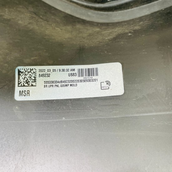 BMW X5 Rear Bumper G05 M Sport Genuine Blue 51128069240 | 2019-2024 [Ba99]