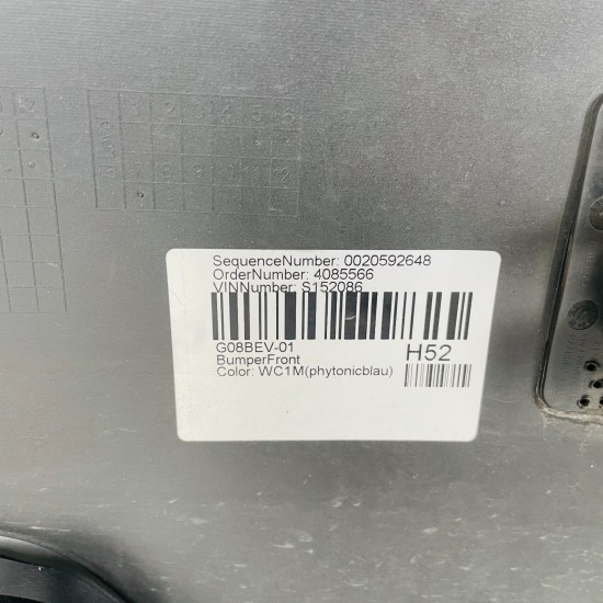 BMW Ix3 Front Bumper X Line G08 Genuine Blue 51118498773 | 2021–2024 [as97]