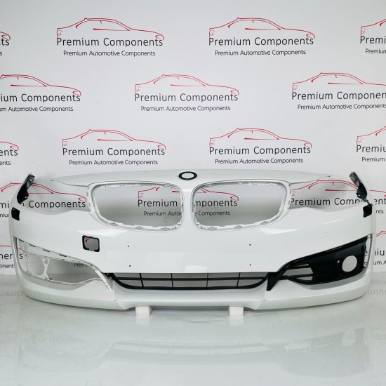 BMW 3 Series Front Bumper Gt F34 Se Genuine White 51117293806 2013-2017 [aw140]