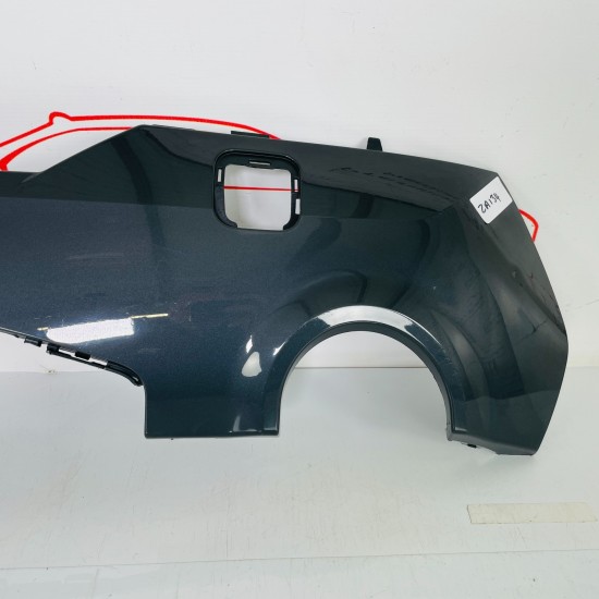 BMW 4 Series Rear Bumper G22 G23 M Sport Genuine Grey 2020-2025 [za134]