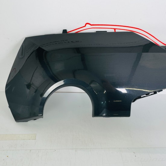 BMW 4 Series Rear Bumper G22 G23 M Sport Genuine Grey 2020-2025 [za134]