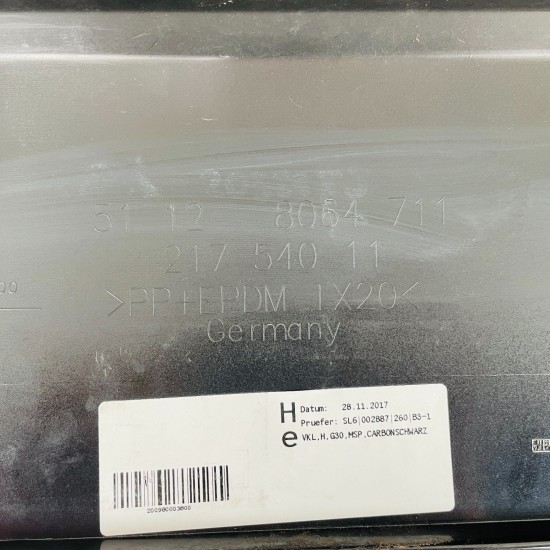 BMW 5 Series Rear Bumper M Sport M5 G30 Saloon Genuine 51128064711 | 2017-2020 BMW 5 Series Rear Bumper M Sport M5 G30 Saloon Genuine 51128064711 | 2017-2020