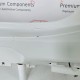 BMW X4 Rear Bumper G02 M Sport Genuine White 5112139605-14 | 2018-2021 [Be4]