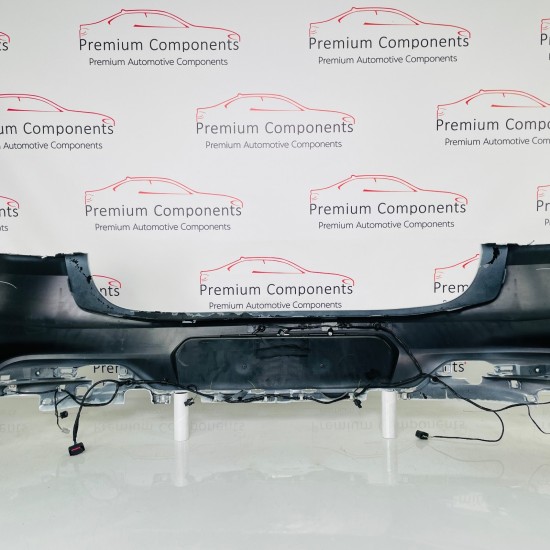 BMW X4 Rear Bumper G02 M Sport Genuine White 5112139605-14 | 2018-2021 [Be4]