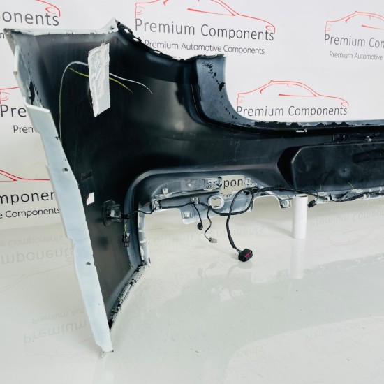BMW X4 Rear Bumper G02 M Sport Genuine White 5112139605-14 | 2018-2021 [Be4]