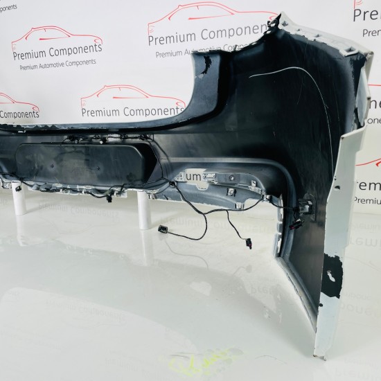 BMW X4 Rear Bumper G02 M Sport Genuine White 5112139605-14 | 2018-2021 [Be4]
