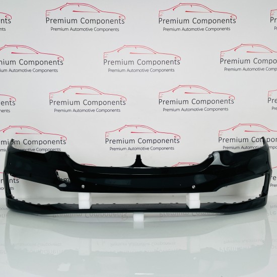 BMW 5 Series Front Bumper G30 G31 Genuine Black 51117385336 | 2017-2020 [aj75]
