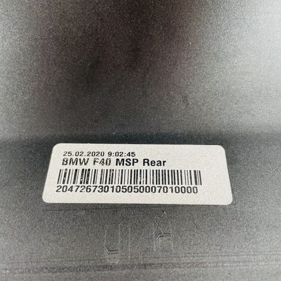 BMW 1 Series Rear Bumper F40 M Sport Genuine Grey 51128070949 | 2019-2023 [u72]