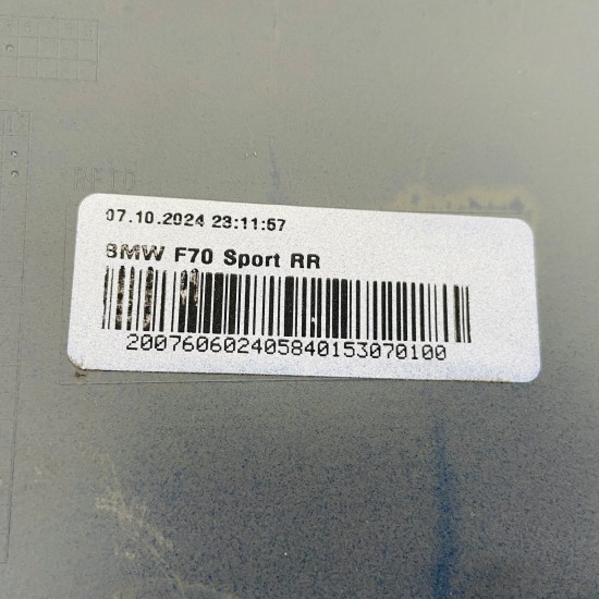 BMW 1 Series Rear Bumper F70 M Sport Genuine Blue 51123a35d70 | 2024-2026 [Be48]
