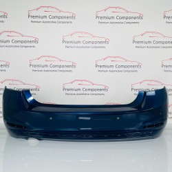 BMW 3 Series Rear Bumper F30 Saloon Se Genuine Blue 51127384459 2016–2019 [ad12]