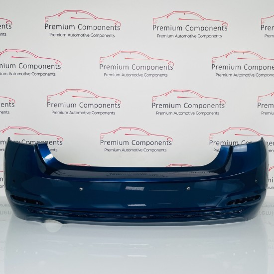 BMW 3 Series Rear Bumper F30 Saloon Se Genuine Blue 51127384459 2016–2019 [ad12]
