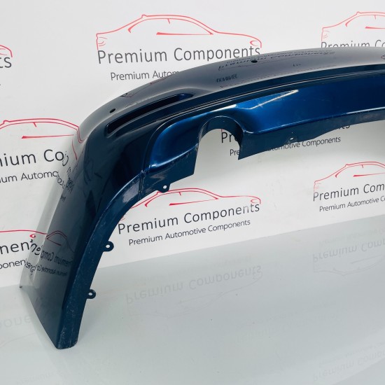 BMW 3 Series Rear Bumper F30 Saloon Se Genuine Blue 51127384459 2016–2019 [ad12]
