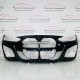 BMW 4 Series Front Bumper G22 G23 M Sport Genuine Black 51118078573 | 2020-2025