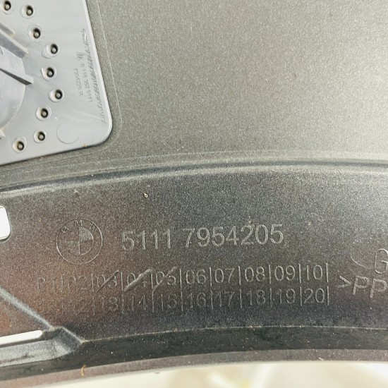 BMW X1 Front Bumper F48 Basic Se Lci Genuine Grey 51117954205 | 2019-2023 [au77]